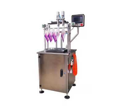 Spout Pouch Filling & Capping Machine