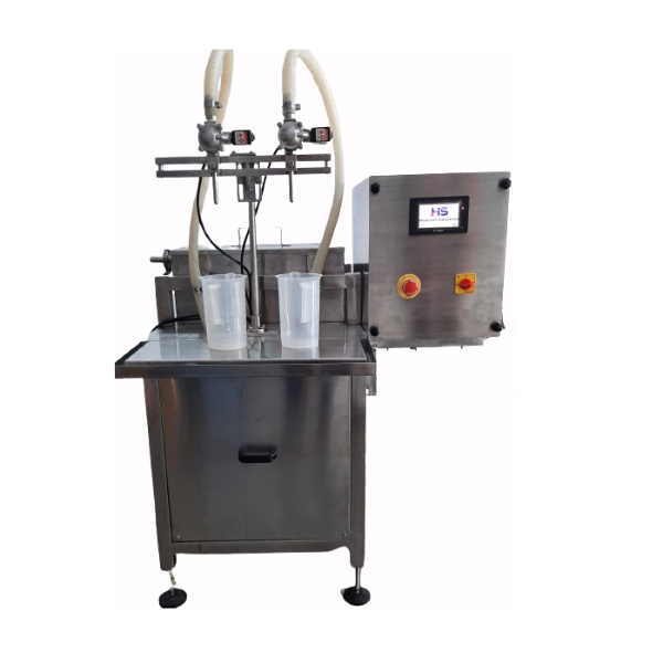 2 Head Servo Driven Liquid Filling Machine